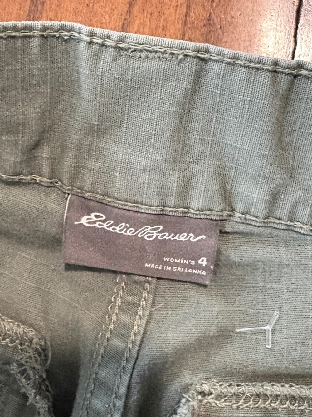 Eddie Bauer Sage Green Utility Cargo Jogger Pants Sage 4 - Picture 5 of 9